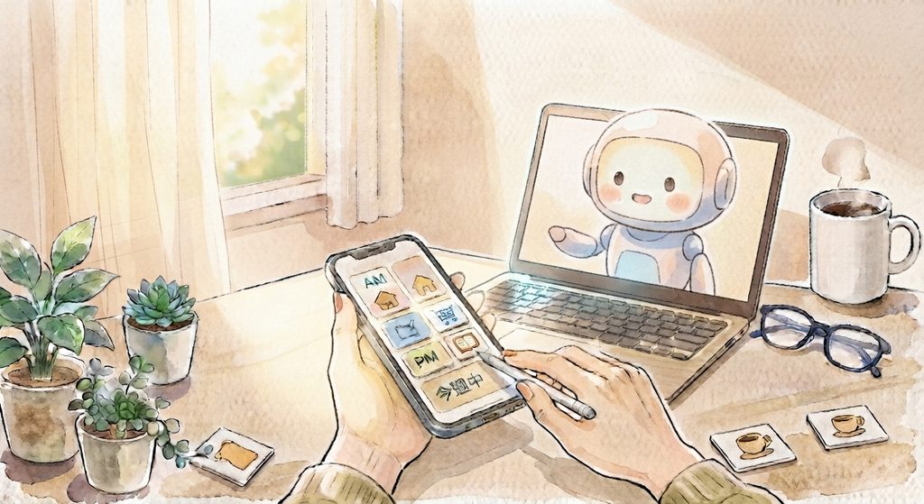 AIが予定の順番を考えてくれている
